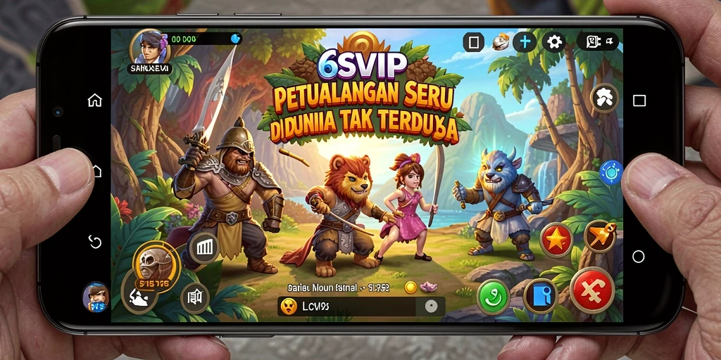 Tampilan gameplay mendebarkan dalam <strong>6SVIP</strong> yang penuh petualangan.