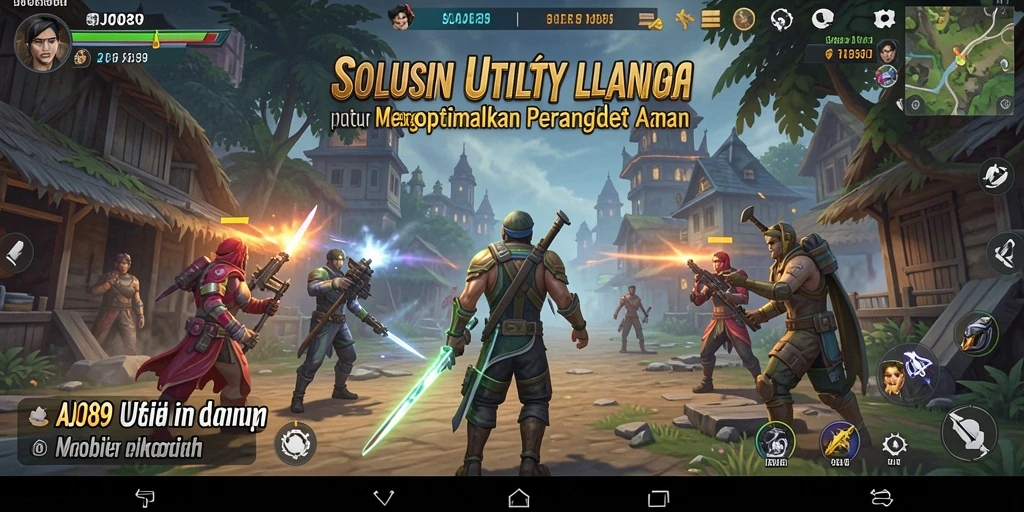 Tampilan antarmuka AJO89 yang user-friendly dan ramah pengguna.