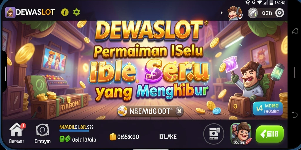 Tampilan menarik gameplay DEWASLOT yang seru.