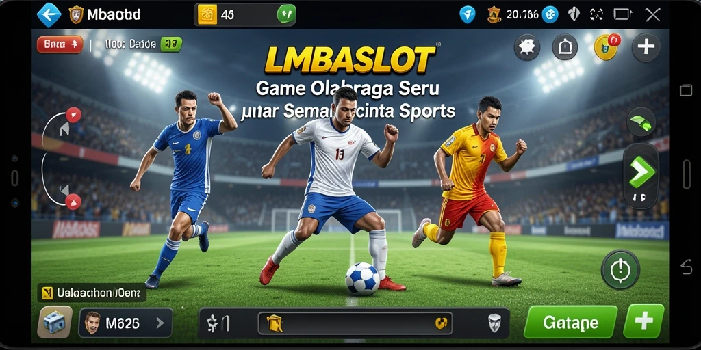 Menampilkan gameplay seru dan interaktif dari LMBASLOT.