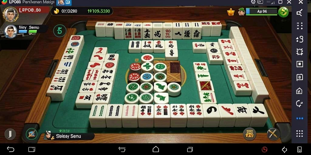 Tangkapan layar utama LPO88 menampilkan gameplay Mahjong yang seru dan menantang.