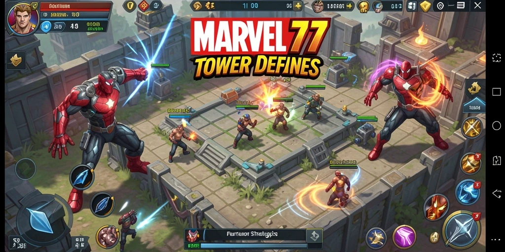 Screenshot MARVEL77 menampilkan aksi seru dalam pertahanan yang strategis.