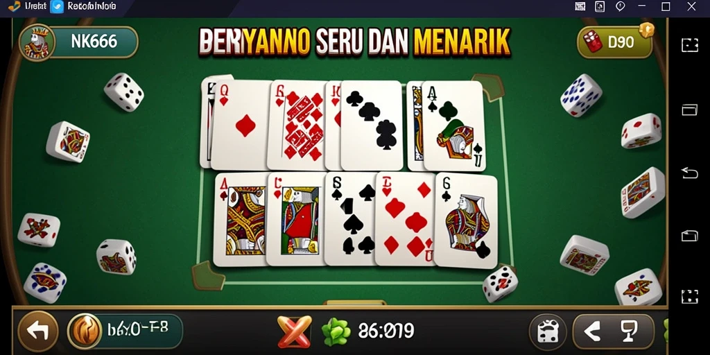 Gameplay seru di NK666 dengan tantangan Domino menarik.