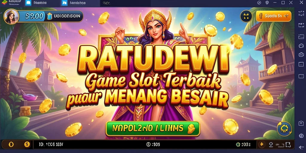 Gameplay seru dan menarik di RATUDEWI dengan berbagai tema Slot.