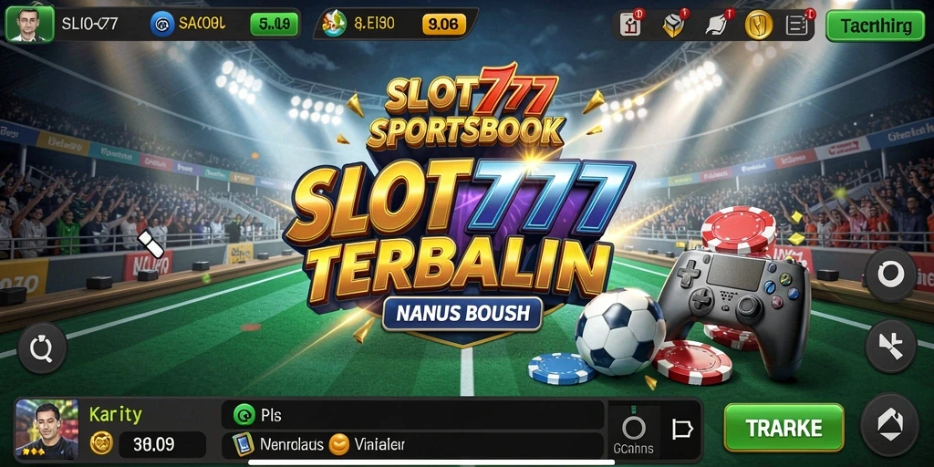 Tampilan gameplay yang menarik di aplikasi Sportsbook SLOT777.