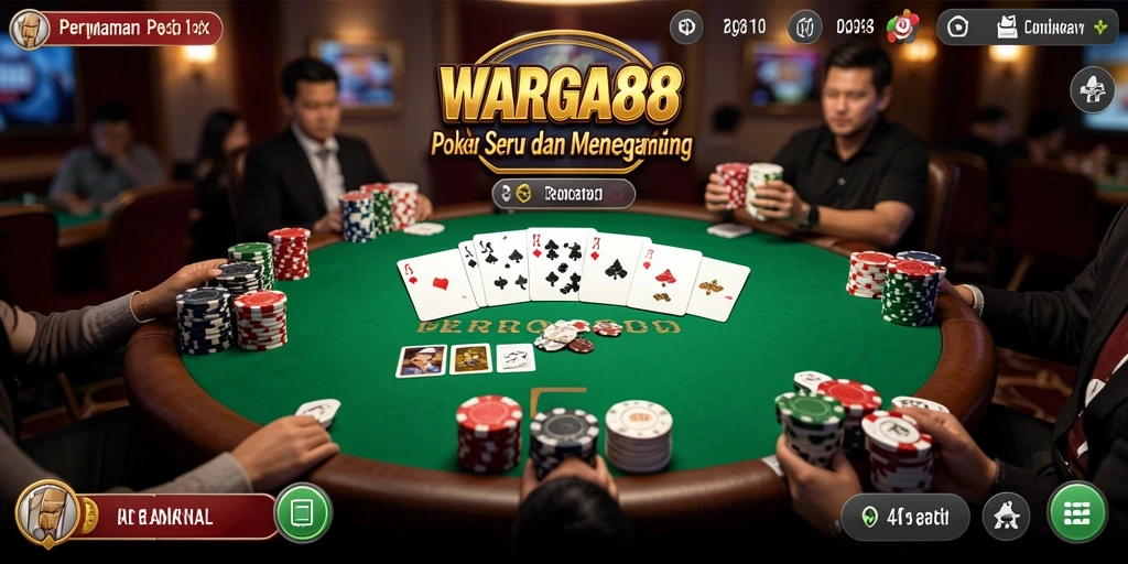 Gameplay seru dan menarik di WARGA88.