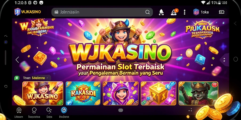 Gameplay seru WJKASINO dengan tampilan grafis menawan.
